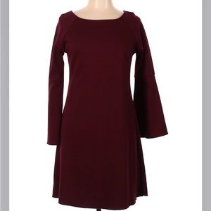 Aryeh long bell sleeve Burgundy Dress/Tunic Small, NWT